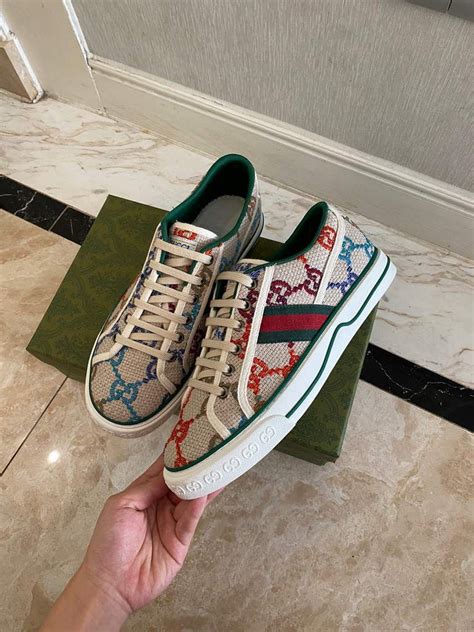 gucci sneakers flowers replica|gucci knockoff sneakers.